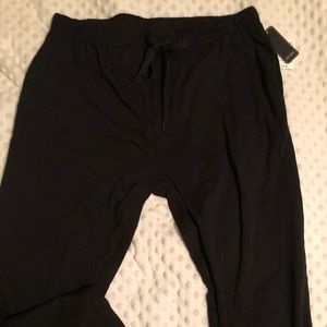 Men’s knitted jersey sleep joggers